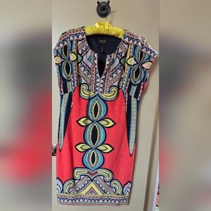 Women's Multicolor Geometric Top